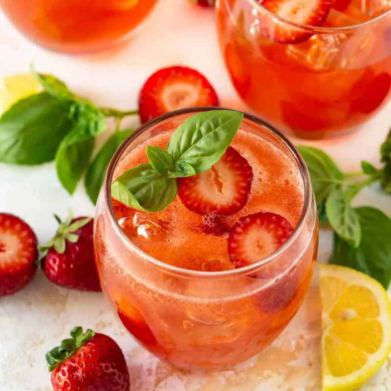 Vodka Strawberry Cocktails