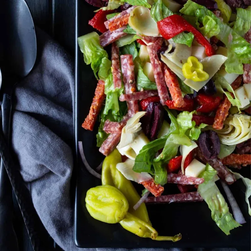 Antipasto Salad with Red Wine Vinaigrette