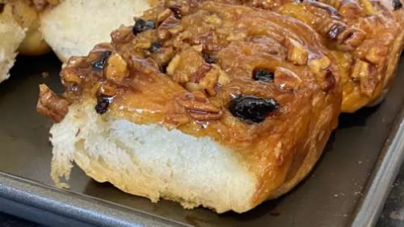 Fruity Sticky Buns - Soft u0026amp; Tasty