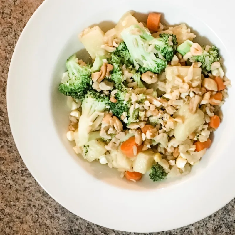 Pineapple & Sweet Corn Stir Fry