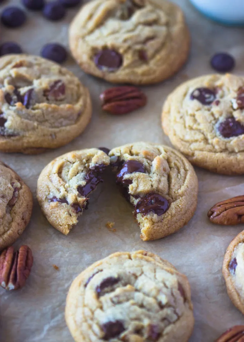 brown Butter Pecan Chocolate Chip Cookies