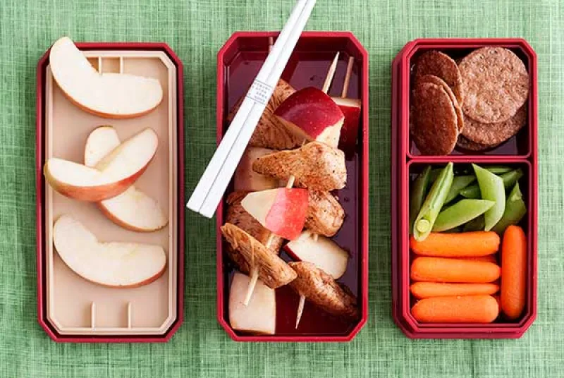 Gluten Free Chicken & Apple Skewers Recipe