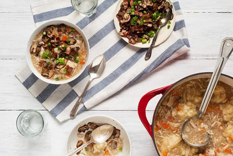 Gluten Free Chicken and Dumplings Recipe
