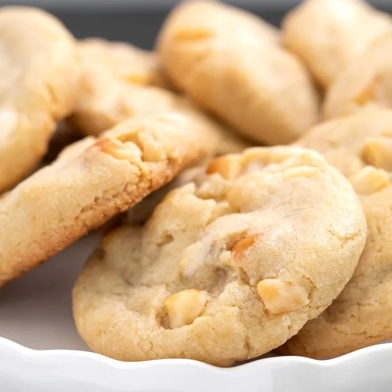Gluten Free Macadamia Nut Cookies Recipe