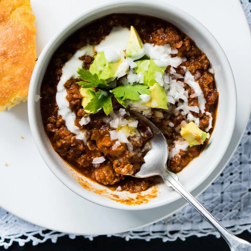 The Lone-Star Beef Chili 🌶️ Ketogenic
