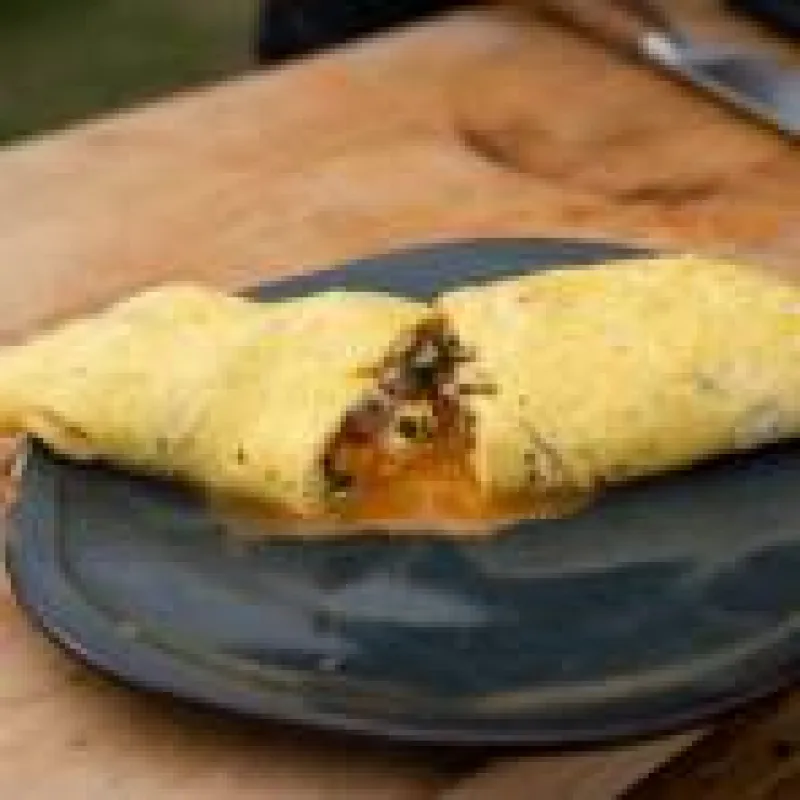 Maine Lobster Omelette from Scrambled