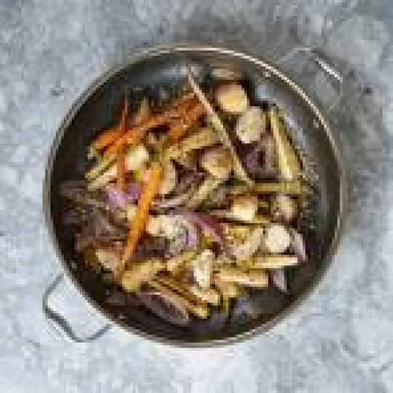 ROASTED ROOT VEGETABLES WITH CRUSHED PEPITAS