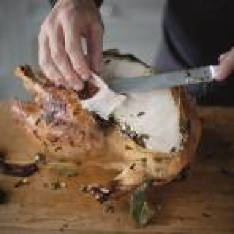 Roast Turkey with Lemon, Parsley & Garlic