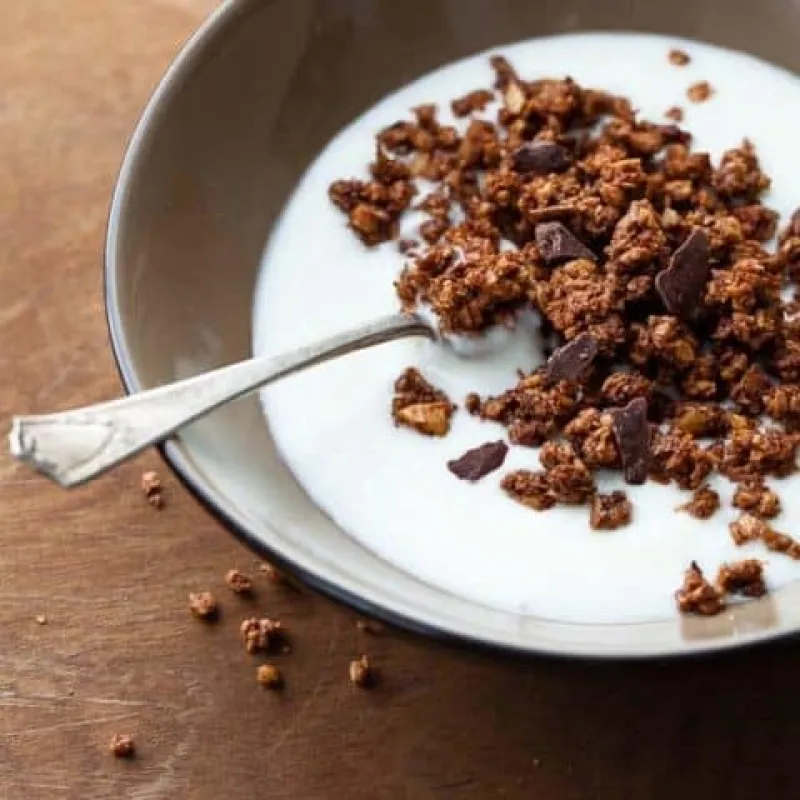 Gluten-Free, Paleo Chocolate Granola 