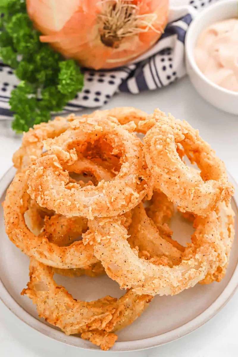 Crispy Fried Onion Rings recipe