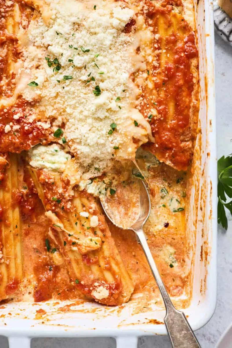 Cheese Manicotti Recipe