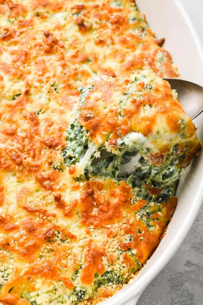 Spinach Gratin Recipe