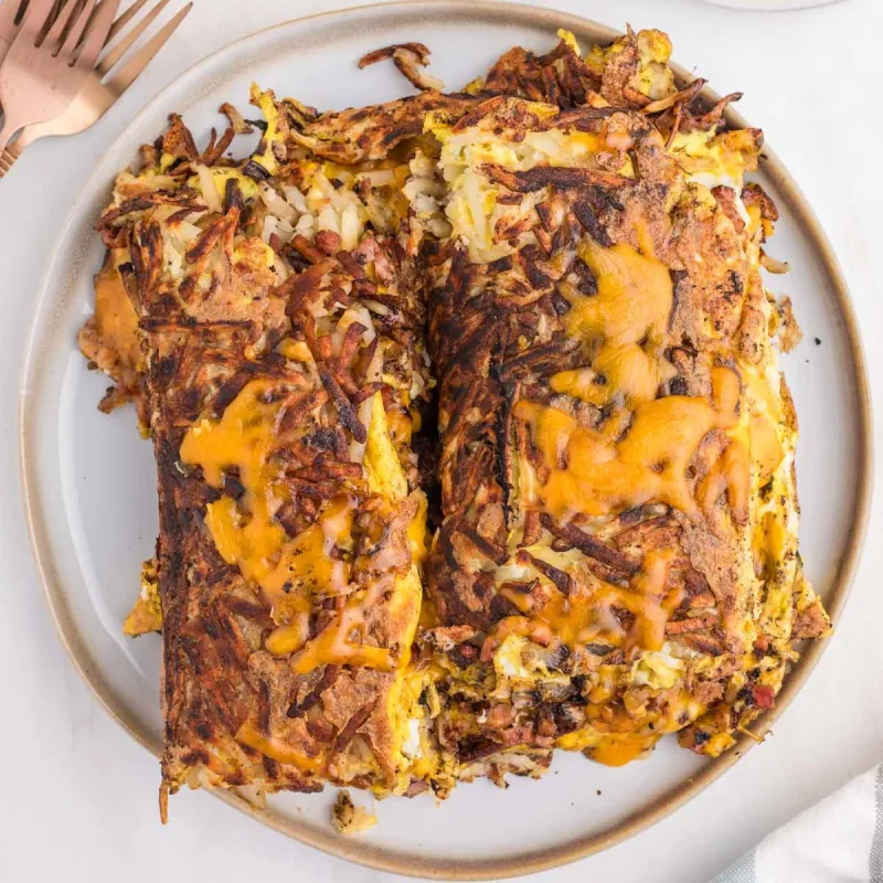 Blackstone Hashbrown Omelette