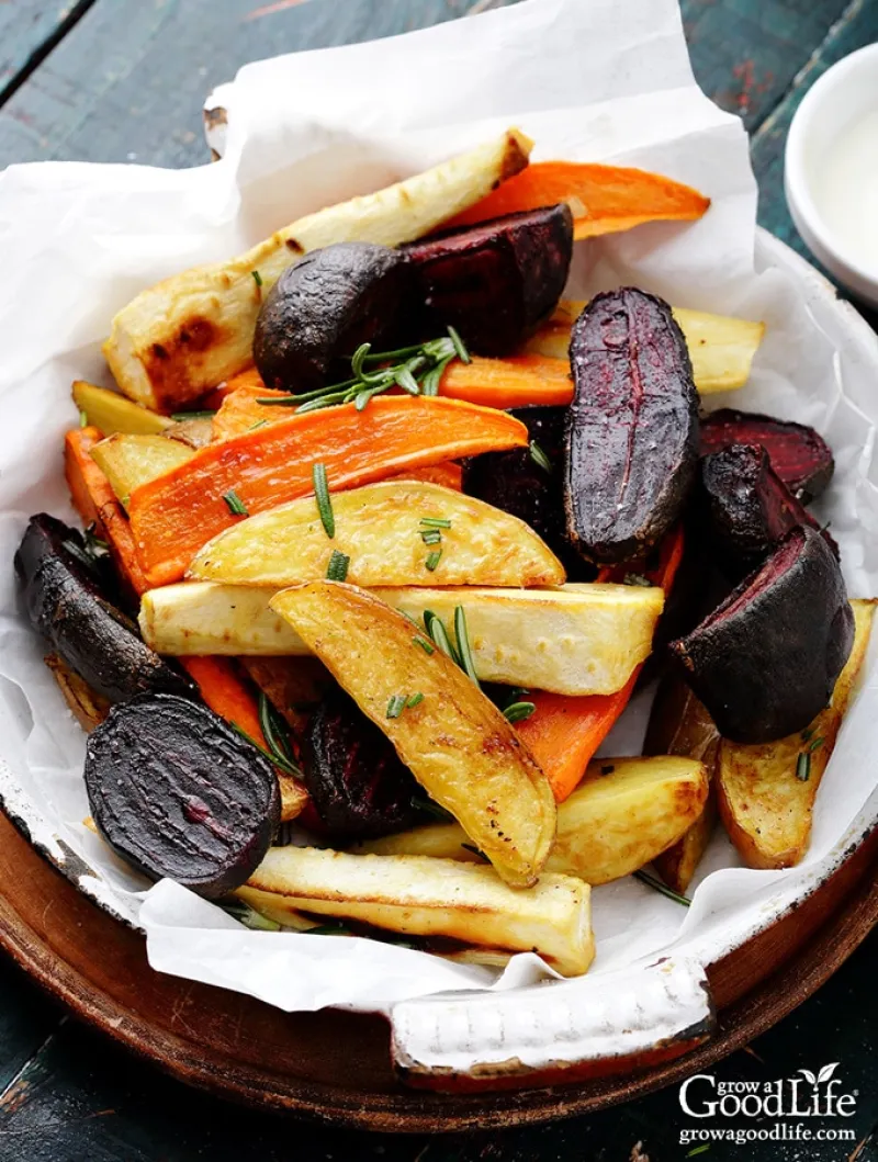 Rustic Roasted Root Vegetables Medley