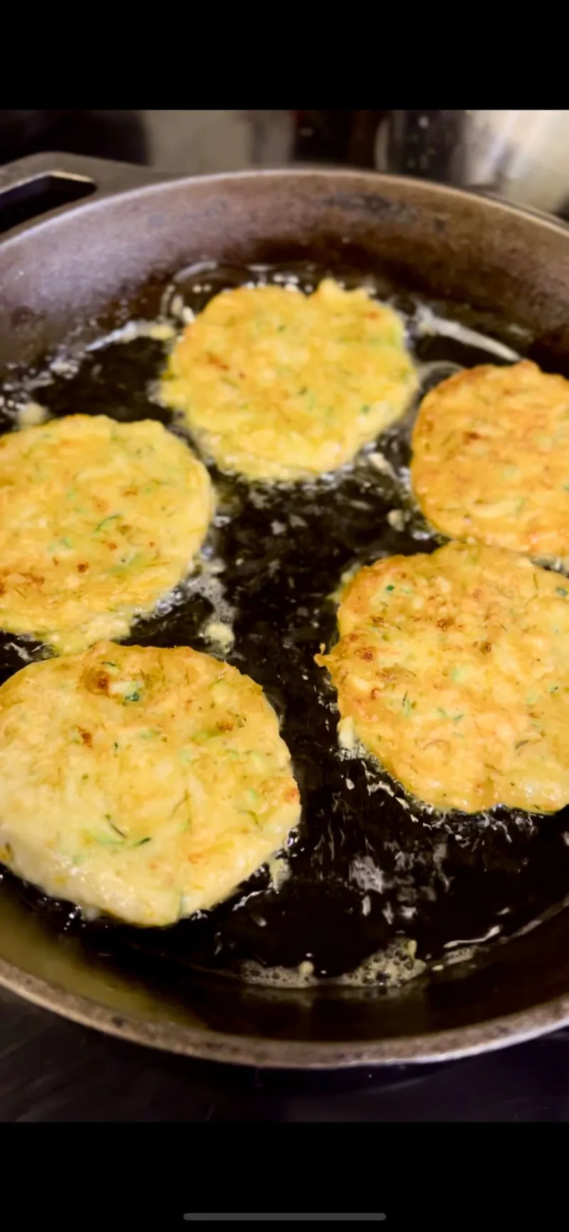 Dandelion and Zucchini Fritters