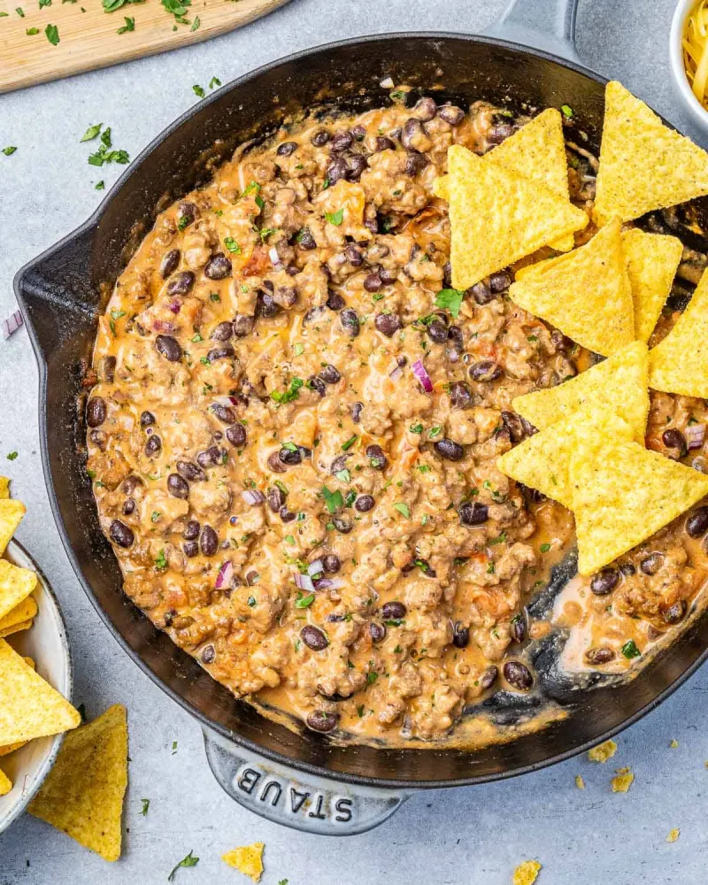 Homemade Cowboy Queso Dip
