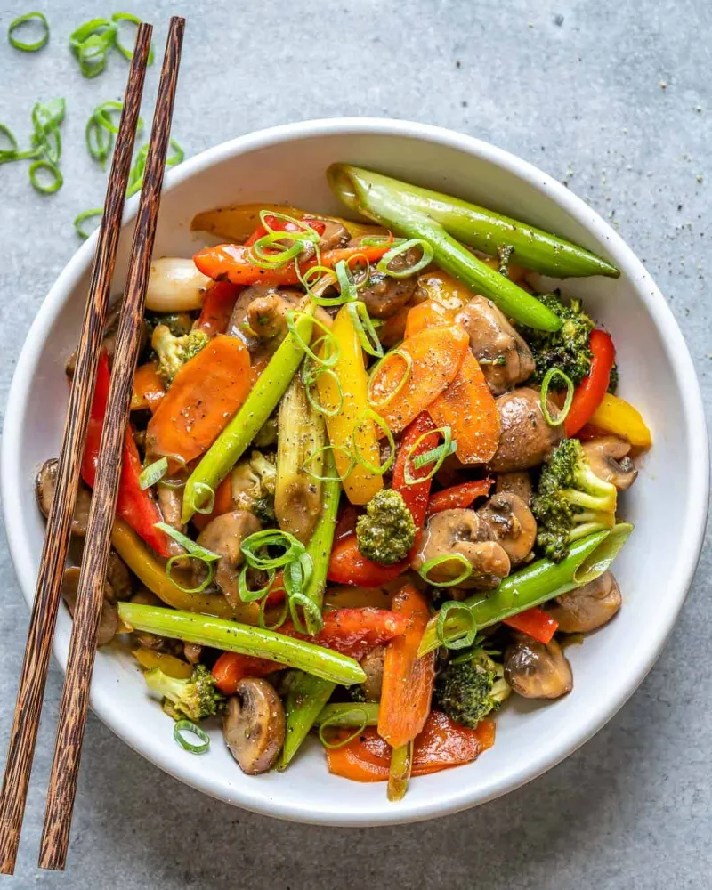 Sweet & Sour Vegetable Stir Fry