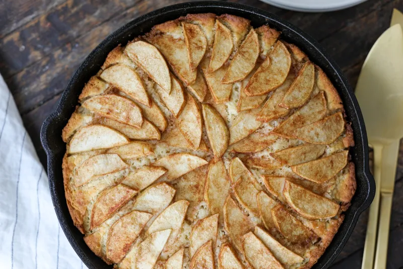 The BEST Dutch Apple Cake