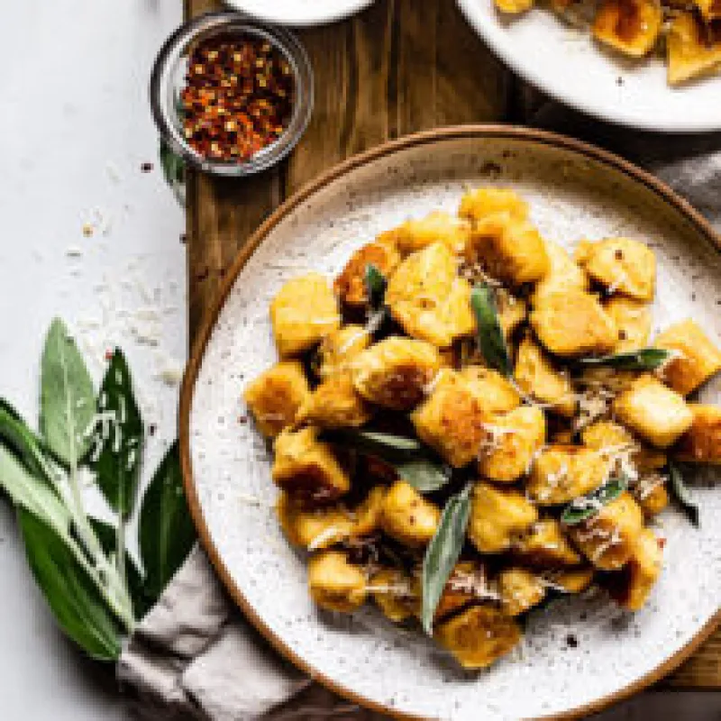Butternut Squash Gnocchi (Vegan + Gluten-Free)