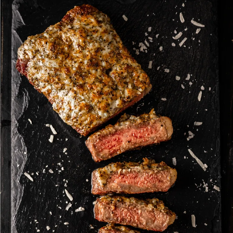 Parmesan Crusted Steak