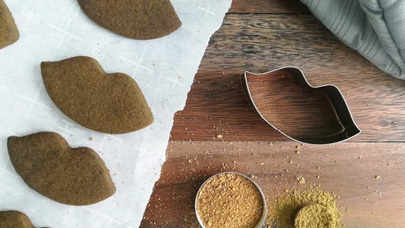 Hojicha Shortbread Cookies