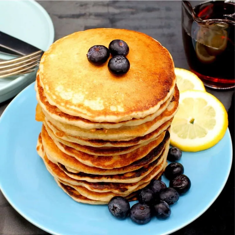 Vegan Lemon Pancakes