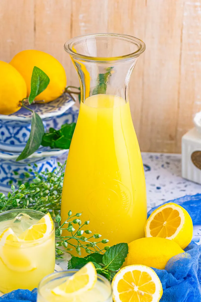 Homemade Limoncello