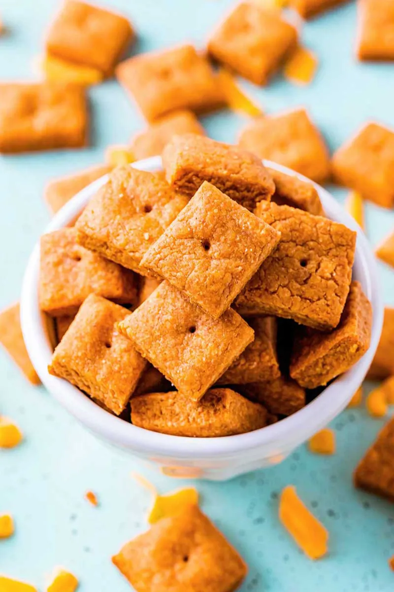 Homemade Cheese Crackers