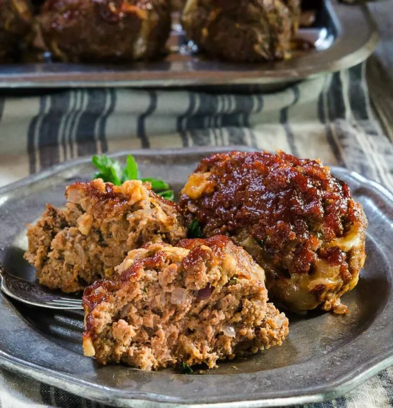 Cheesy Meat Loaf Mini Recipe