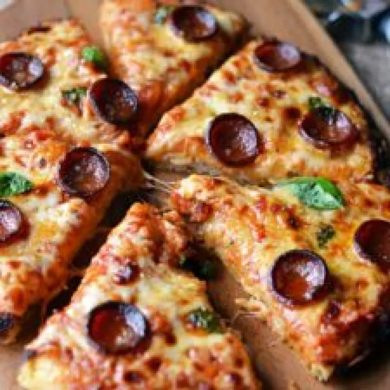 Best Ever No-Knead Pan Pizza