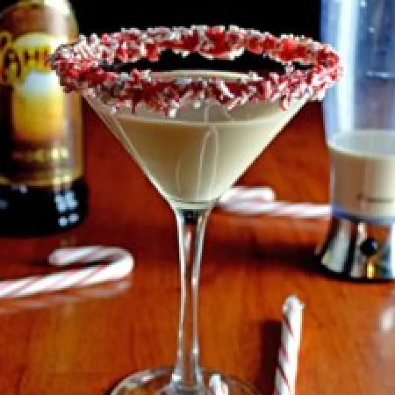 Peppermint Mocha White Russian Martini