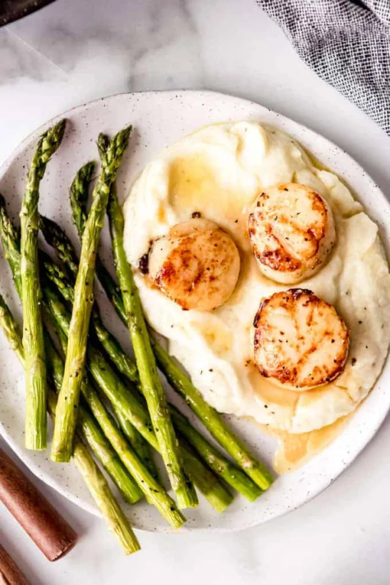 Pan Seared Scallops