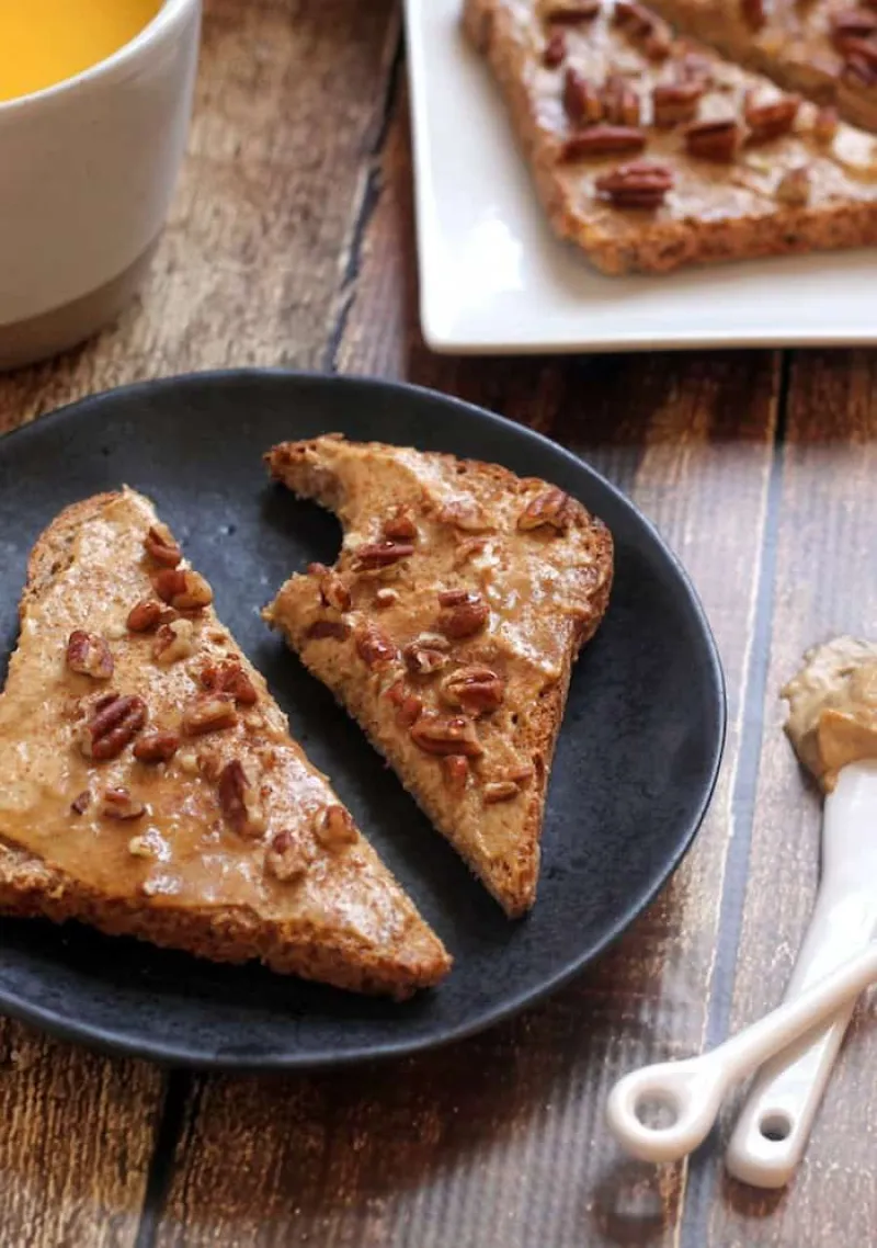 Pumpkin Cashew Cream Toast