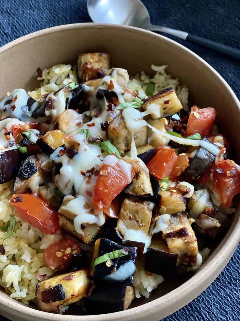 Italian Skillet Eggplant