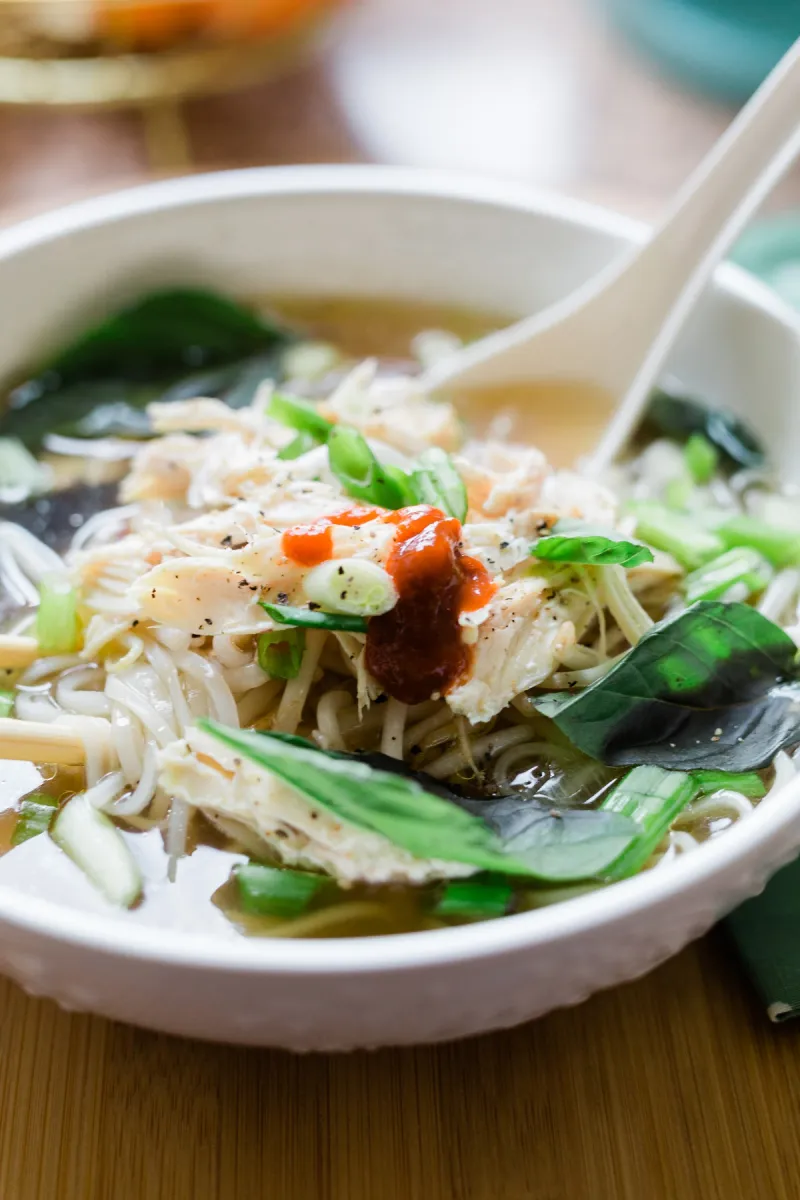 Instant Pot Chicken Pho (Pho Ga) Recipe