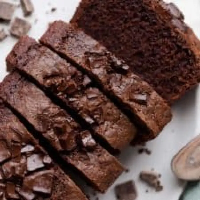 Vegan Chocolate Zucchini Bread