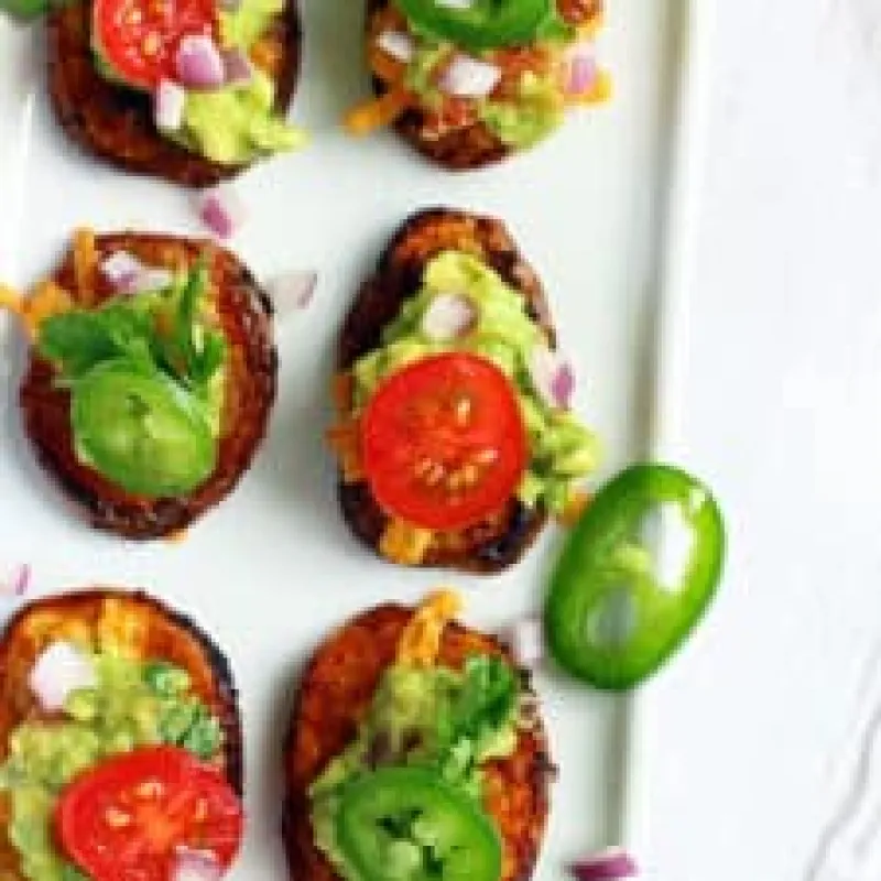 Spicy Nacho Potato Bites