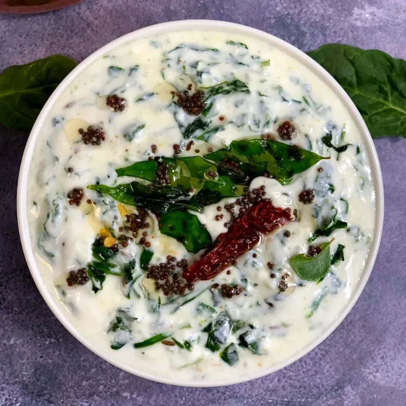 Palak Raita | Spinach Raita