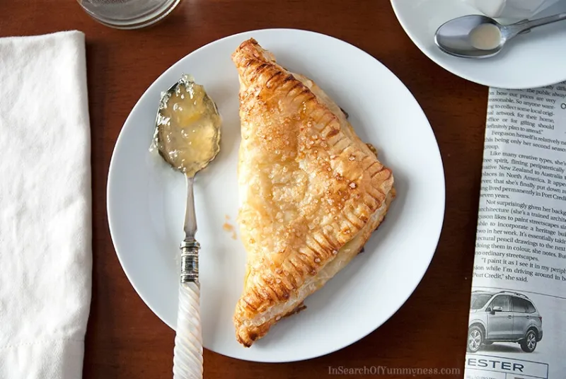 Pineapple Cream Cheese Turnovers