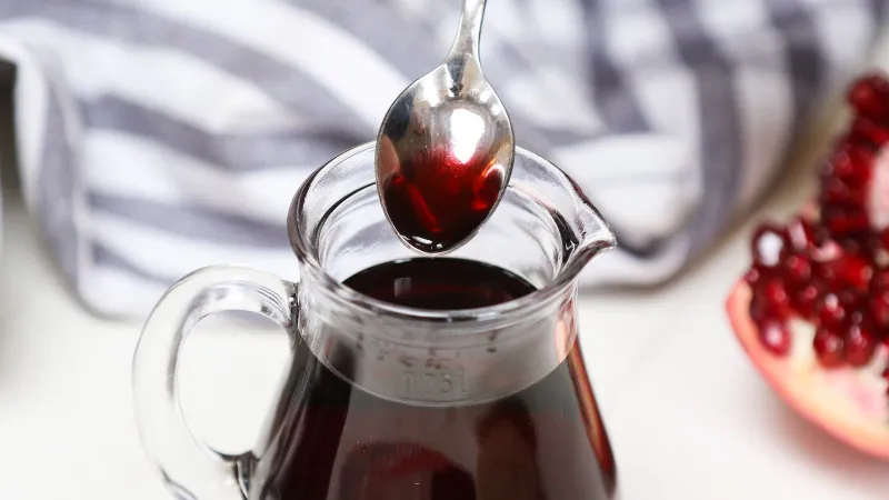 Easy 2-ingredient Grenadine Syrup