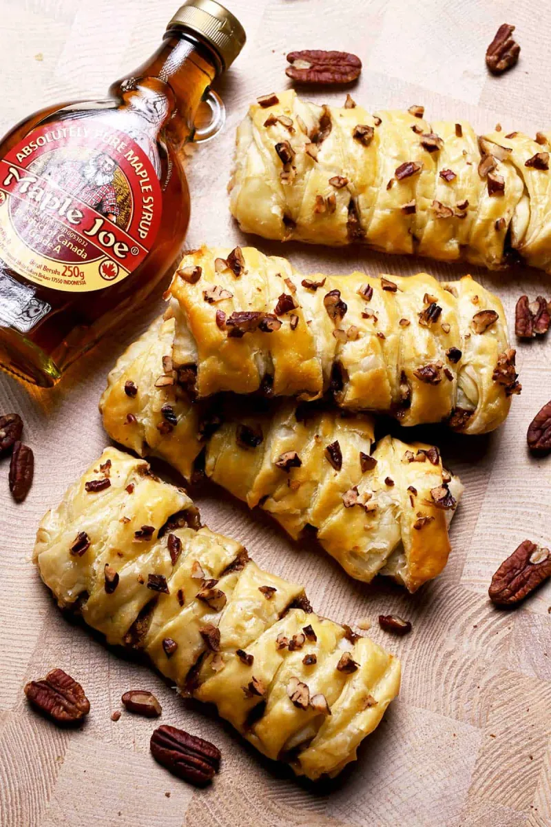 Maple Pecan Puff Pastry