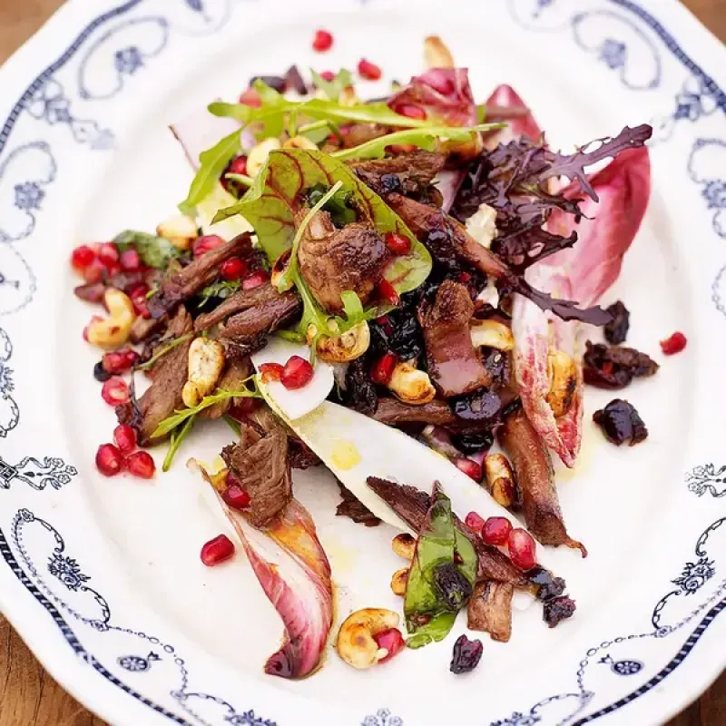 Leftover turkey salad