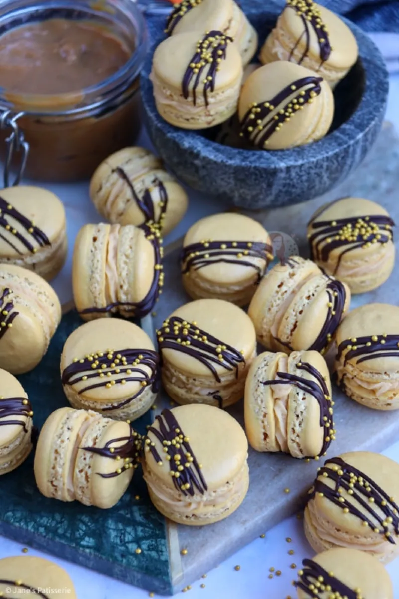 Salted Caramel Macarons!