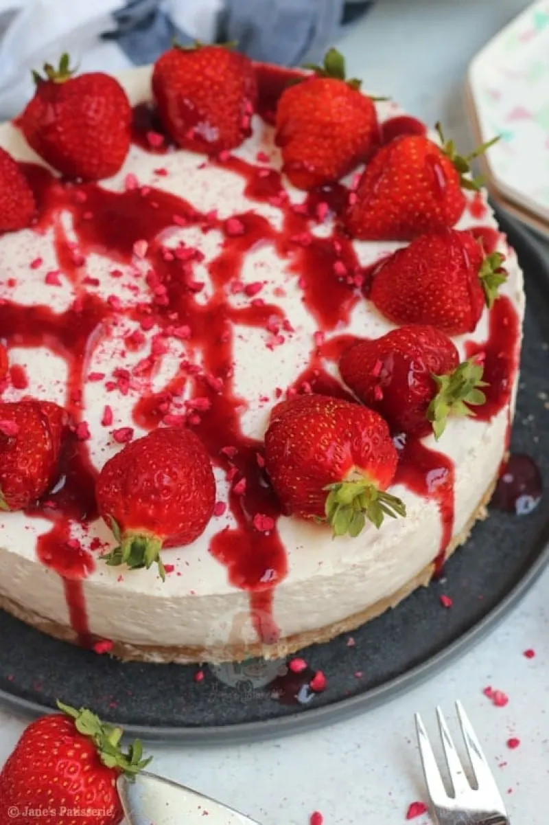 Vegan Vanilla Cheesecake!