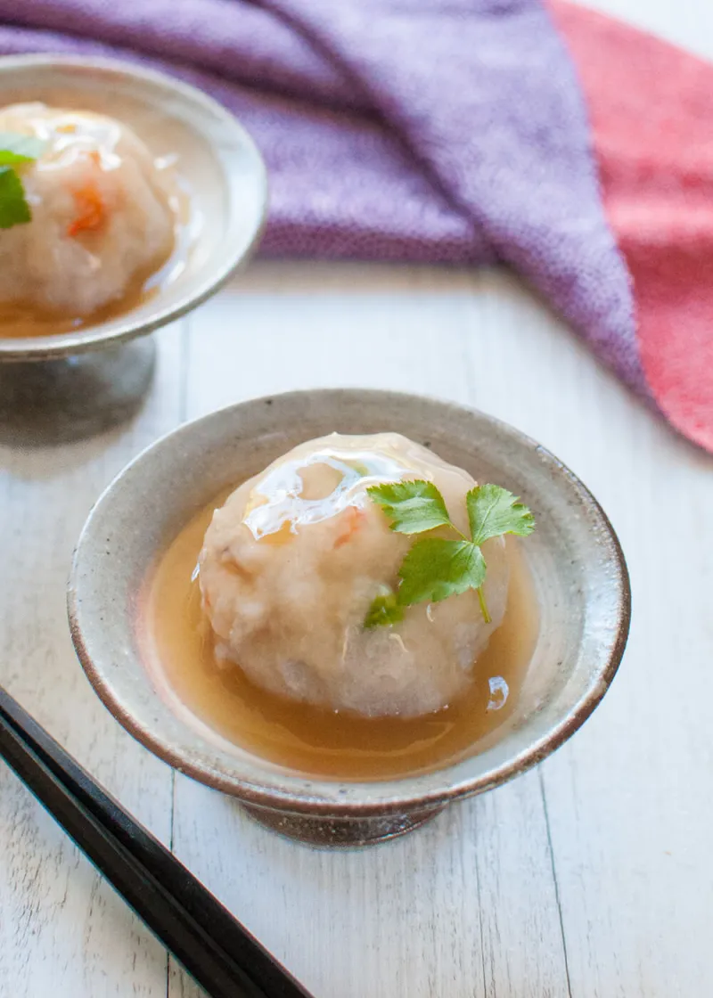 Steamed Lotus Root Balls