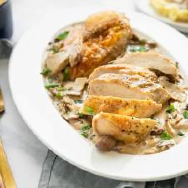 Creamy Mushroom Chicken