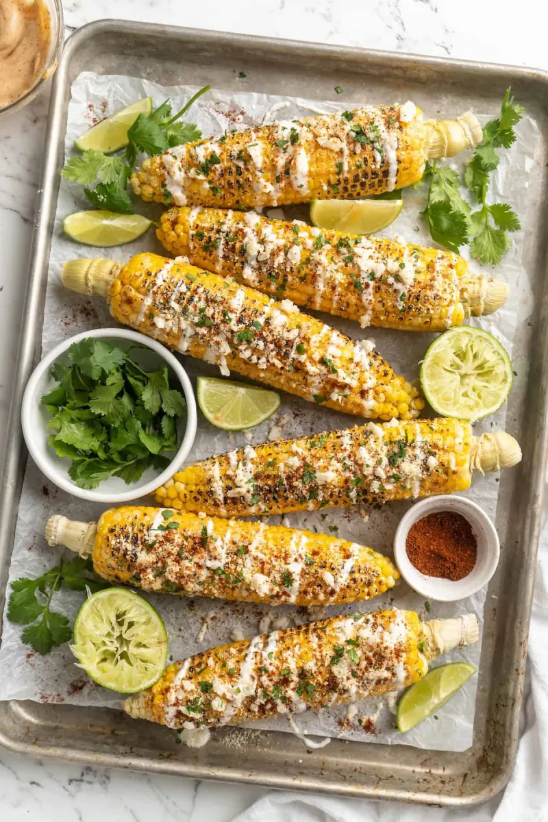 Elotes (Mexican Street Corn)
