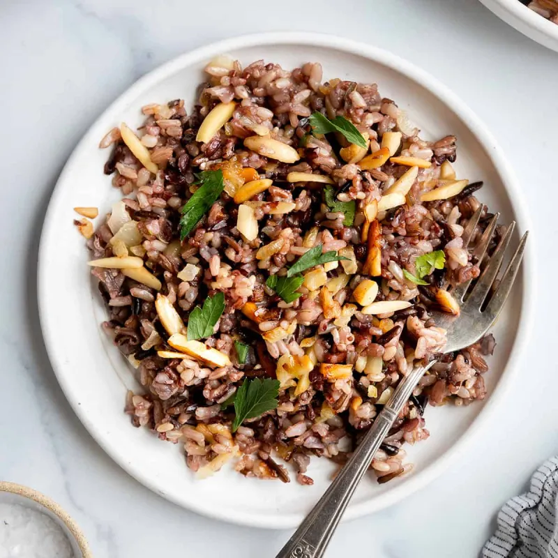 Almond Wild Rice Recipe