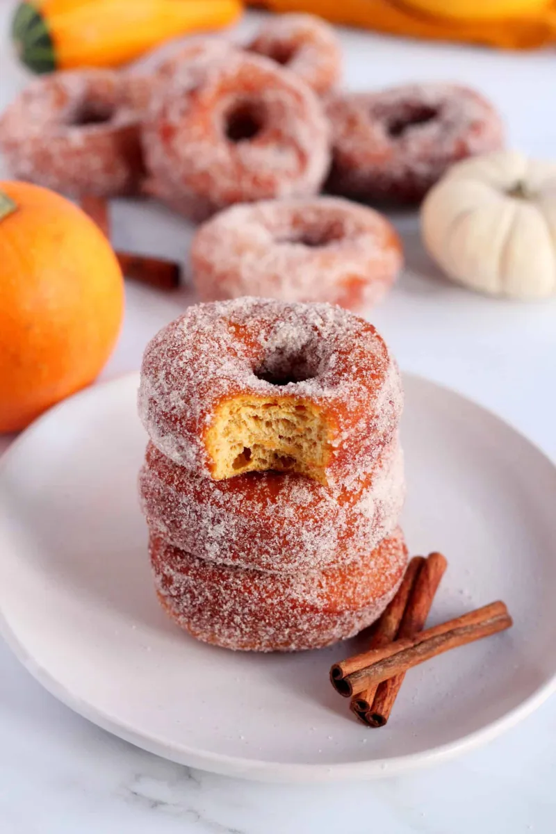 PUMPKIN DONUTS