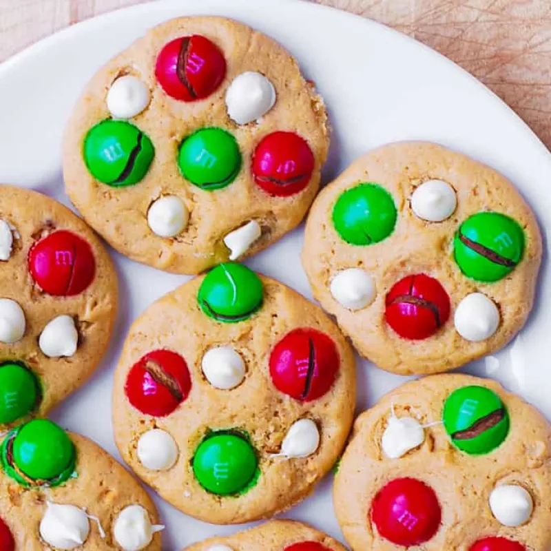 Santa's Peanut Butter Cookies